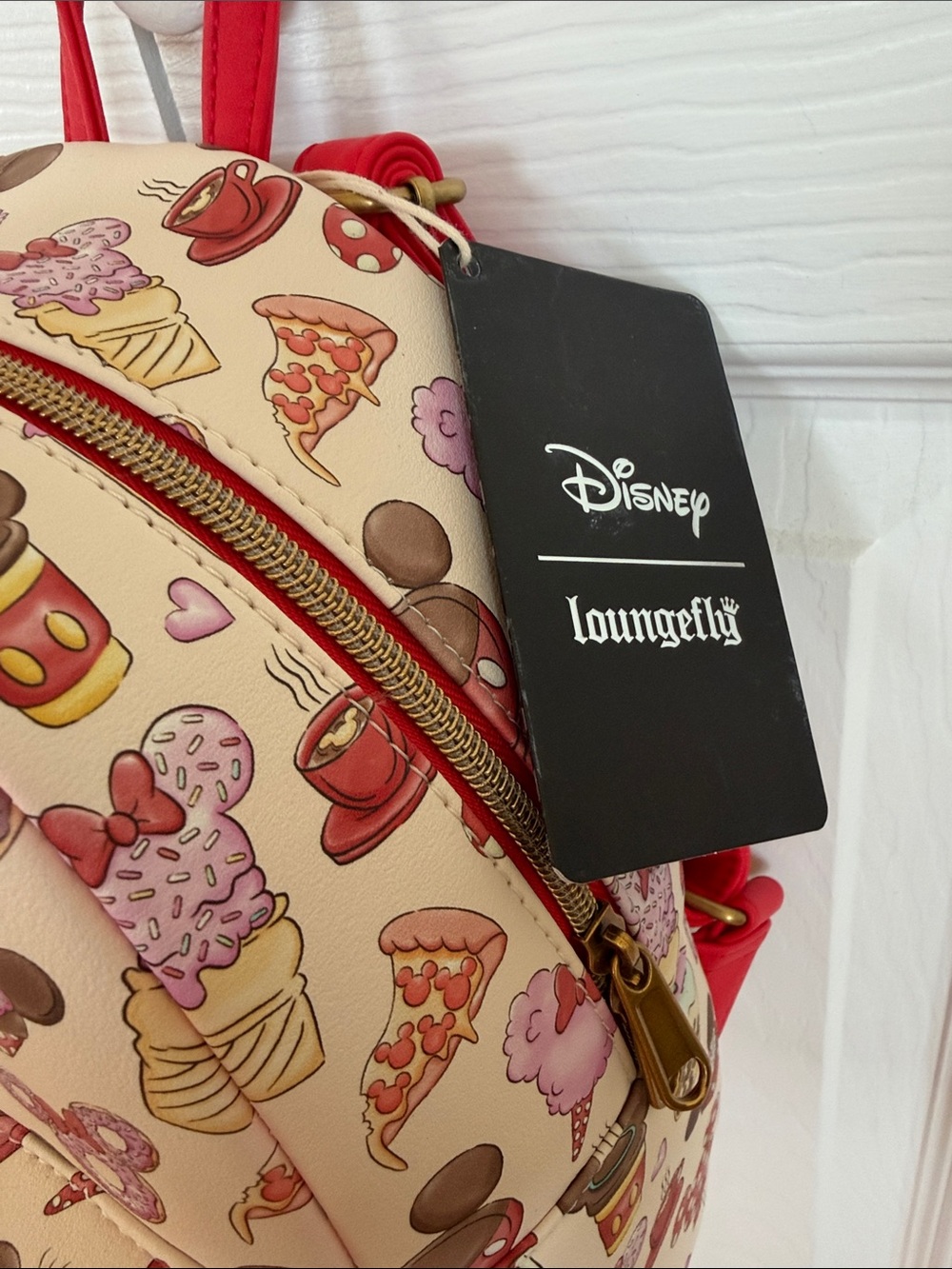 Disney loungefly valentines sweet treats mini backpack - Picture 3 of 8